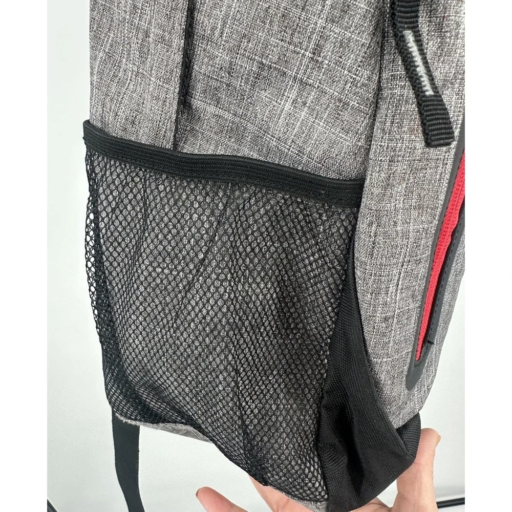 Detroit NHL Red Wings Backpack Heathered‎ Grey